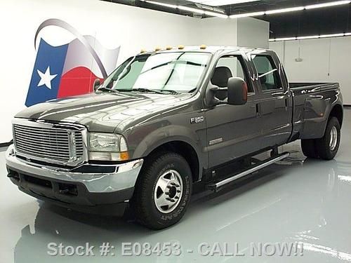 2004 ford f-350 crew diesel dually auto side steps 69k texas direct auto