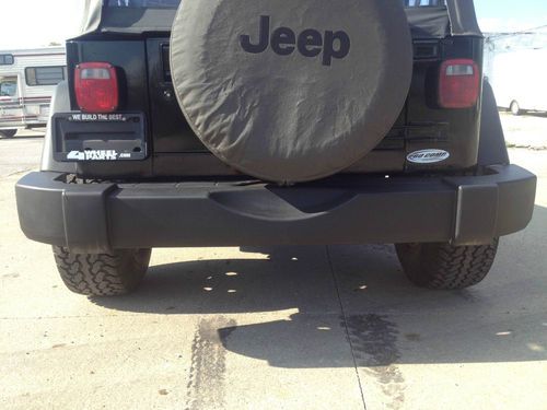 1998 Jeep Wrangler 4.0 L Lifted 33 Inch Tires 2007 BUMPER KIT 4WD Convertable, image 19