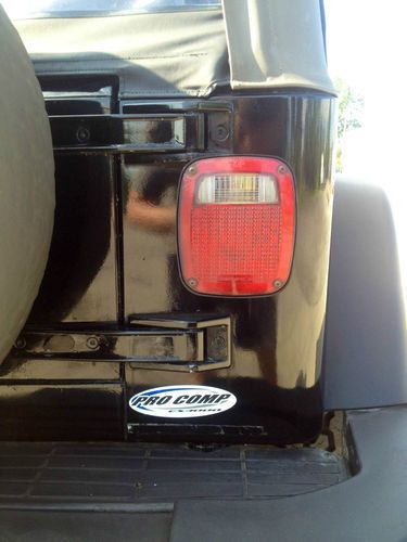 1998 Jeep Wrangler 4.0 L Lifted 33 Inch Tires 2007 BUMPER KIT 4WD Convertable, image 20