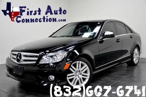 2009 mercedes benz c300 luxury loaded leather power roof free shipping!!