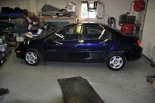 2000 dodge neon high line sedan 4-door 2.0l