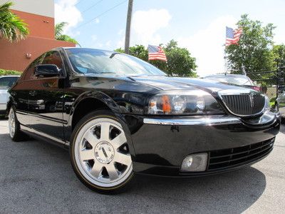 V6 lincoln ls leather low 45k miles chrome clean carfax guarantee must see!!!
