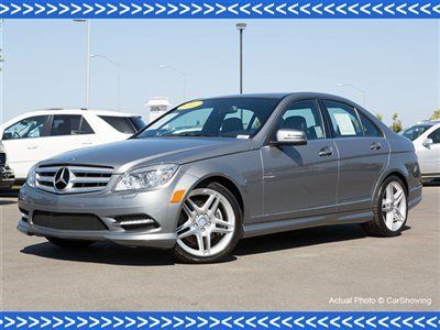 2011 c350 sedan: certified pre-owned, multimedia, lighting packages, amg wheels