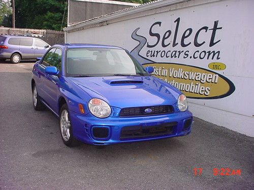 2002 subaru impreza wrx sedan 4-door 2.0l fixer upper doesn't pass nysi