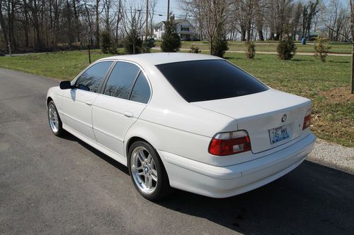 2003 bmw 525 525i 5 series **only 68k** white on black