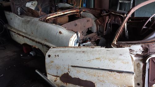 1957 cadillac convertible, series 62, parts car