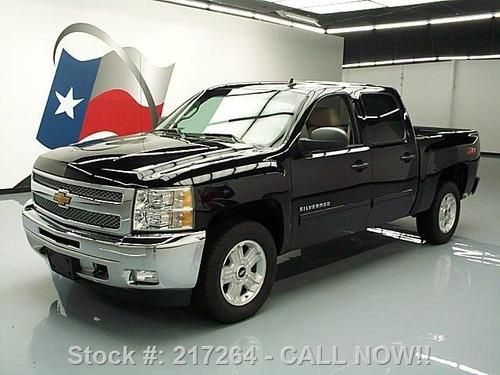 2012 chevy silverado lt crew z71 6-pass rear cam 38k mi texas direct auto