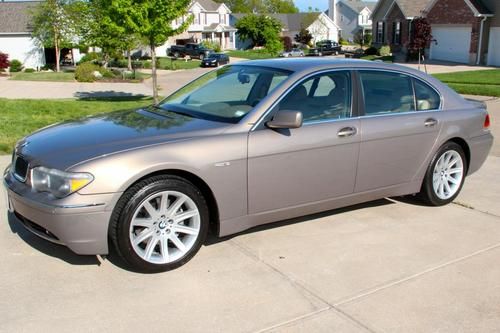 2004 bmw 745li - low miles! excellent condition!! a must see!!!
