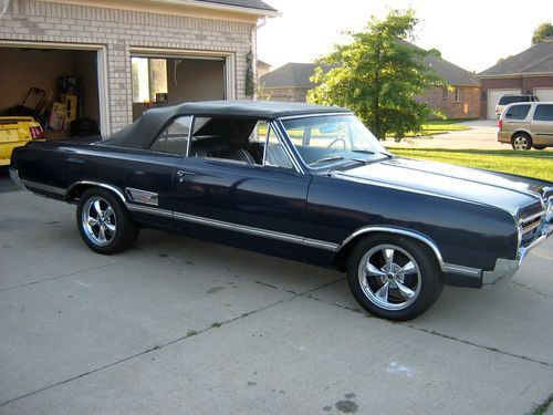 BEAUTIFUL RARE TRUE 1965 OLDS 442 -  400 V8 / 4 SPEED -MIDNIGHT BLUE- EX CLEAN !, US $22,500.00, image 2