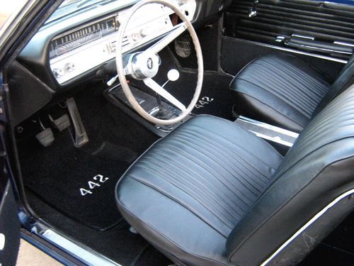 BEAUTIFUL RARE TRUE 1965 OLDS 442 -  400 V8 / 4 SPEED -MIDNIGHT BLUE- EX CLEAN !, US $22,500.00, image 10