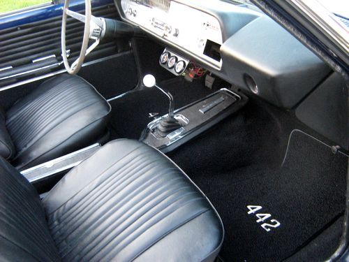 BEAUTIFUL RARE TRUE 1965 OLDS 442 -  400 V8 / 4 SPEED -MIDNIGHT BLUE- EX CLEAN !, US $22,500.00, image 16