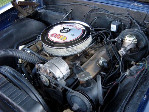 BEAUTIFUL RARE TRUE 1965 OLDS 442 -  400 V8 / 4 SPEED -MIDNIGHT BLUE- EX CLEAN !, US $22,500.00, image 23