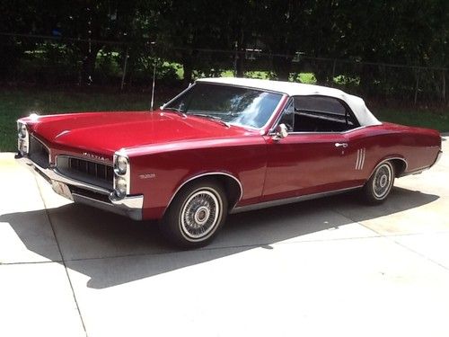 1967 pontiac lemans convertible