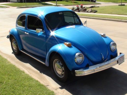1974 volkswagen  beetle 2-door 1.6l ,bad engine restored must see new everythng