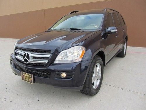 2007 mercedes-benz gl450~4matic~awd~p1~nav~tv/dvd~htd tex~roofs