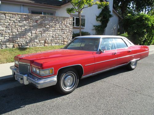 1976 cadillac deville base sedan 4-door 8.2l