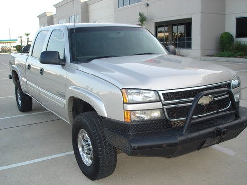 2006 chevy siverado 2500 hd crew cab lt 4x4 lbz duramax diesel