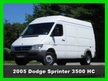 2005 dodge sprinter van 3500 high ceiling hc drw dually 2.7l mercedes diesel 2wd