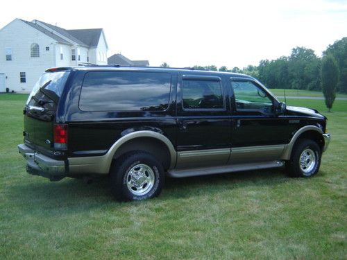 2002 ford excursion limited 7.3 diesel. mint condition. adult owned. low miles.