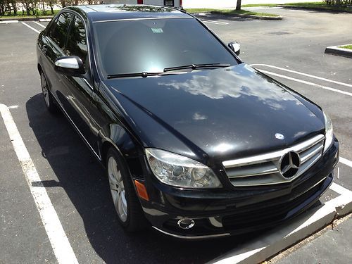 2009 black mercedes c300 4matic