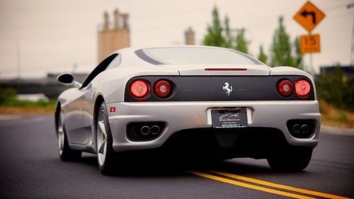 2000 ferrari 360 modena coupe 6-speed manual low miles stunning