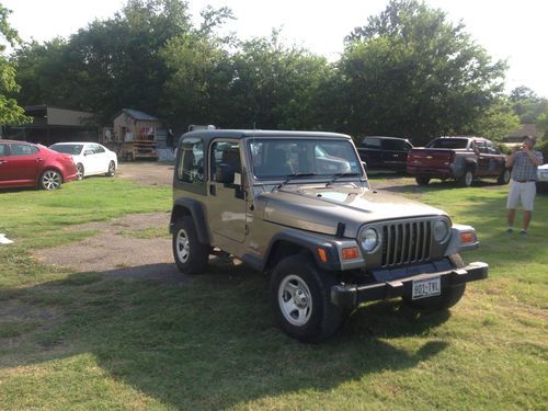 2003 jeep wrangler sport rhd mail jeep hard top &amp; doors cold ac