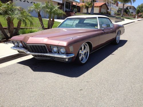 1972 buick riviera loaded buckets max trac sunroof cruise 8 track