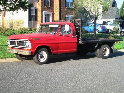 1969 ford f-250 pickup base 5.0l dually flatbed classic project truck