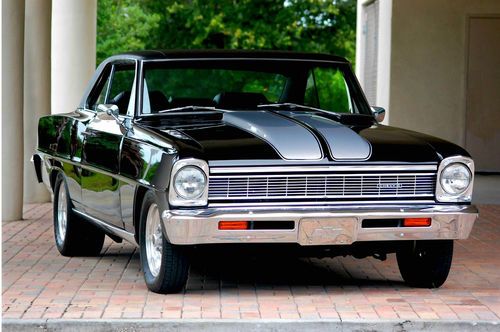 1966 chevrolet ~ chevy ii nova classic restored hot rod  landau top