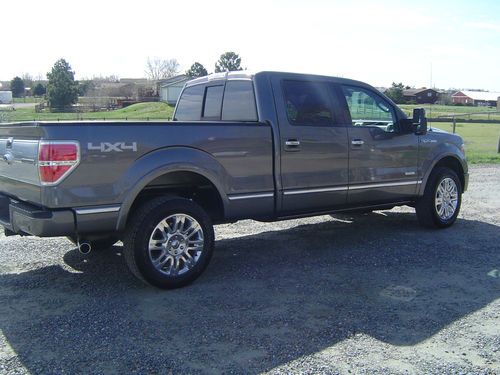 2011 ford f-150 platinum crew cab pickup 4-door 3.5l