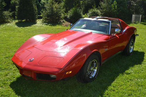 1973 chevrolet corvette base coupe 2-door 5.7l