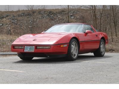 1988 chevrolet corvette targa top low mileage