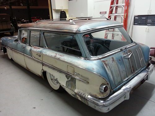1958 chevrolet nomad rare hot rod rat rod air ride station wagon impala
