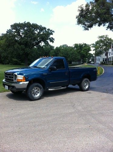 2000 f250 super duty 4x4 regular cab, long bed