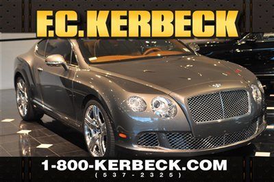 2012 bentley continental mulliner coupe- driven only 7042 miles-factory warranty