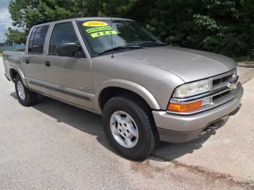 2003 chevrolet s10 zr5 crew cab pickup 4-door 4.3l