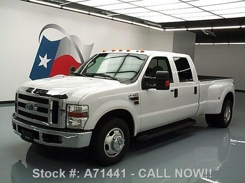 2008 ford f-350 crew diesel drw auto 6-passenger 45k mi texas direct auto