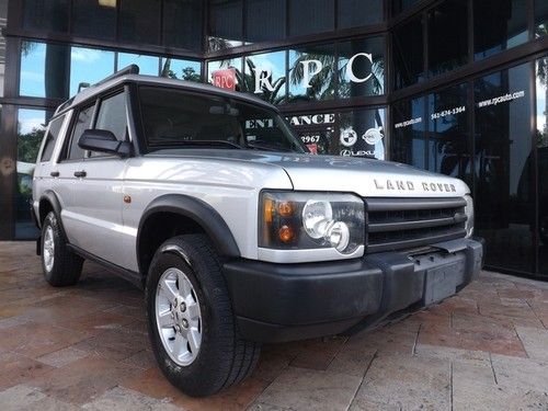 2004 land rover discovery s  clean carfax &amp; title  kbb value: $8665! no reserve!