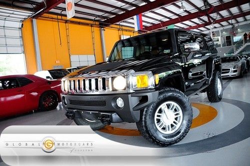 06 hummer h3 luxury 4wd 1-owner navigation cd-changer roof alloys running-boards