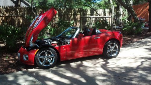 2008 pontiac solstice convertible gxp fully loaded and showroom condition