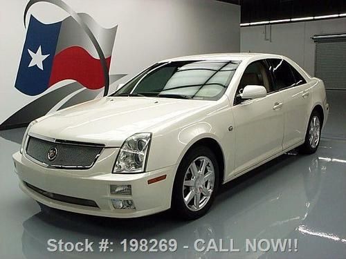 2005 cadillac sts v6 htd leather bose park assist 69k texas direct auto