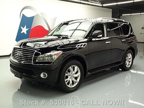 2013 infiniti qx56 7-pass sunroof nav rear cam 20's 15k texas direct auto