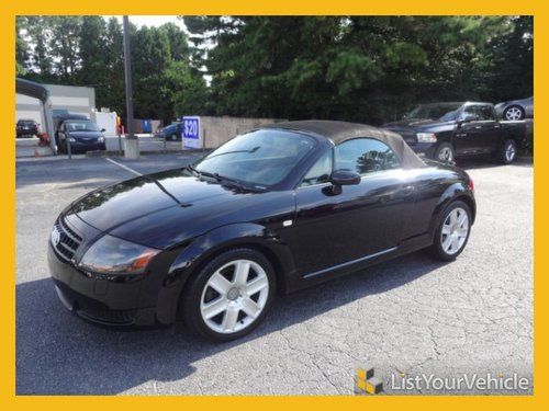 2005 audi tt roadster. we finance