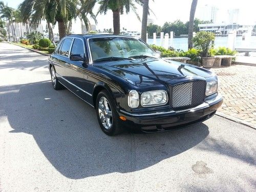 2004 bentley arnage rl by mulliner sedan 4-door 6.7l very rare long wheel base