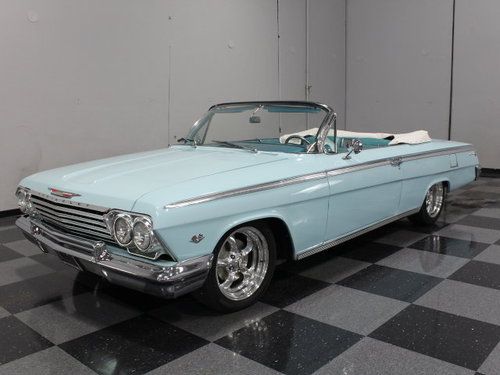 Beautiful restomod convertible, 327 ci, power top, power steering &amp; brakes, tilt