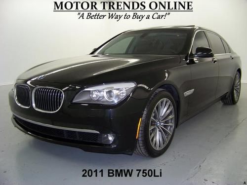 Navigation dual dvd luxury seating camera pkg htd ac seats 2011 bmw 750li 23k