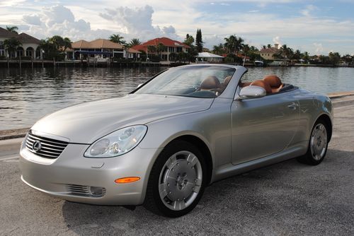 2002 lexus sc430 76k miles! no reserve!!! florida car!