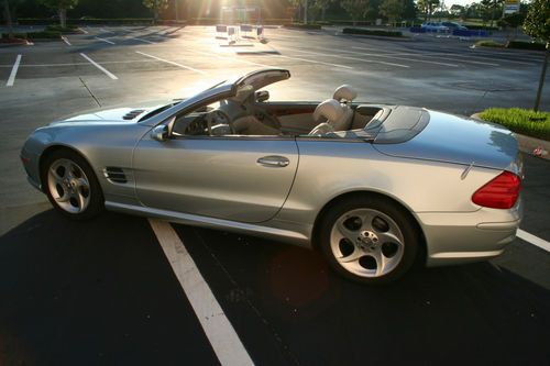 2004 SL500 AMG Sport Body! Mercedes Benz Diamond Silver LOW MILES! By Owner!, image 10