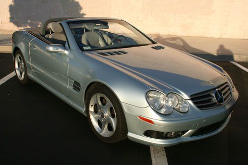 2004 SL500 AMG Sport Body! Mercedes Benz Diamond Silver LOW MILES! By Owner!, image 23
