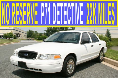 No reserve 22k original miles p71 police like impala grand marquis 03 05 06 07